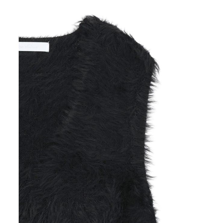 ・Petit Fleur シャギーニットベスト | Green Parks  | 詳細画像23 