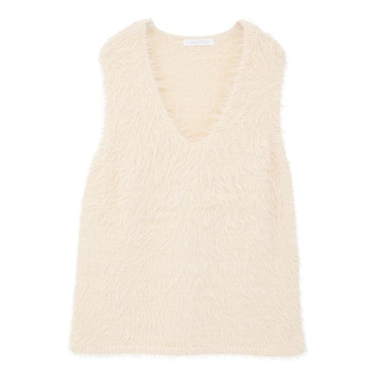 ・Petit Fleur シャギーニットベスト | Green Parks  | 詳細画像28 