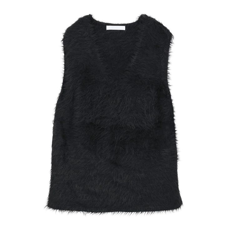 ・Petit Fleur シャギーニットベスト | Green Parks  | 詳細画像30 