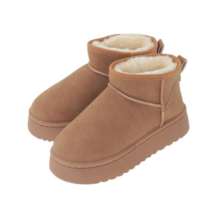 ・minia フェイクムートンショートブーツ | Green Parks  | 詳細画像12 