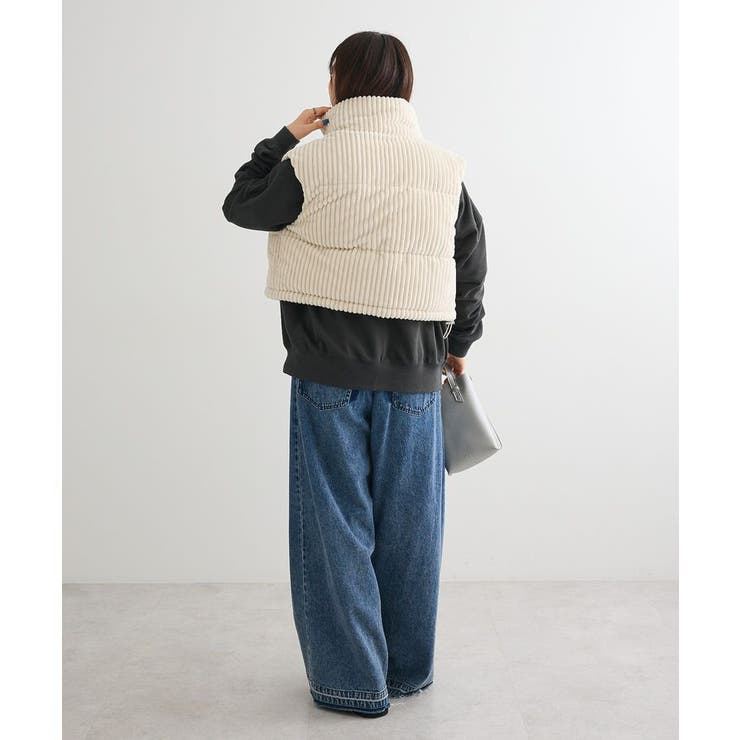 ・swing by ワイドコールベスト | Green Parks  | 詳細画像13 