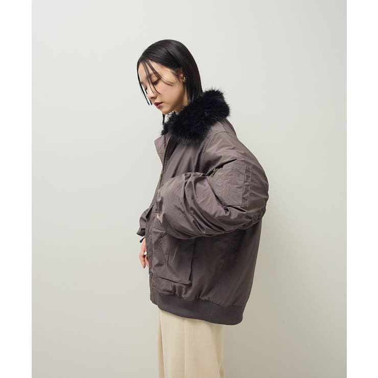 ・swing by ティペット付ミリタリーブルゾン | Green Parks  | 詳細画像12 