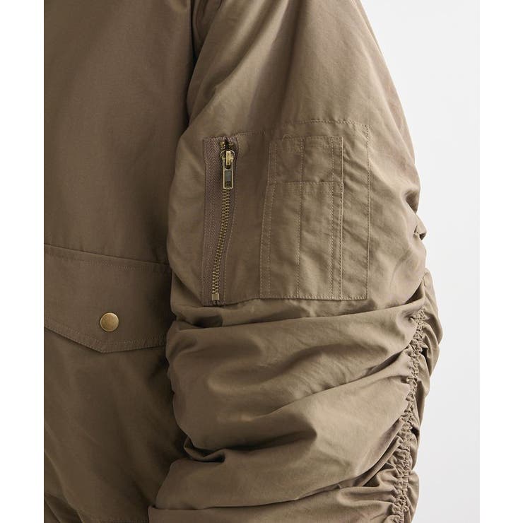 ・swing by ティペット付ミリタリーブルゾン | Green Parks  | 詳細画像25 