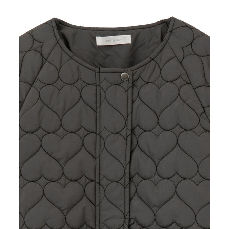 ・swing by ハートキルトコクーンブルゾン | Green Parks  | 詳細画像25 