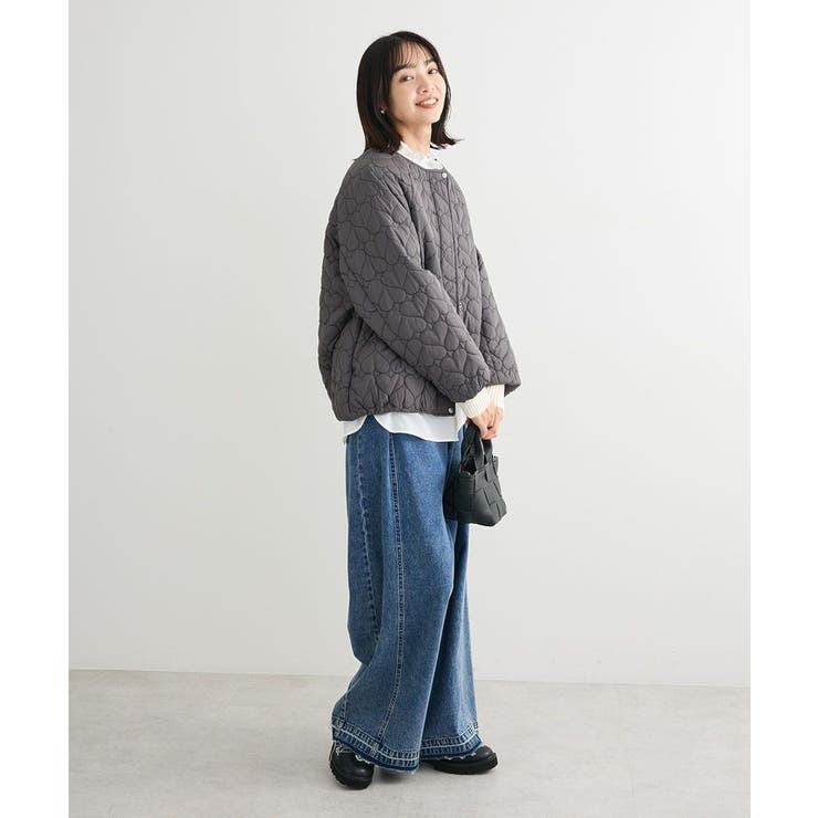 ・swing by ハートキルトコクーンブルゾン | Green Parks  | 詳細画像3 