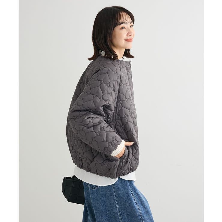 ・swing by ハートキルトコクーンブルゾン | Green Parks  | 詳細画像6 