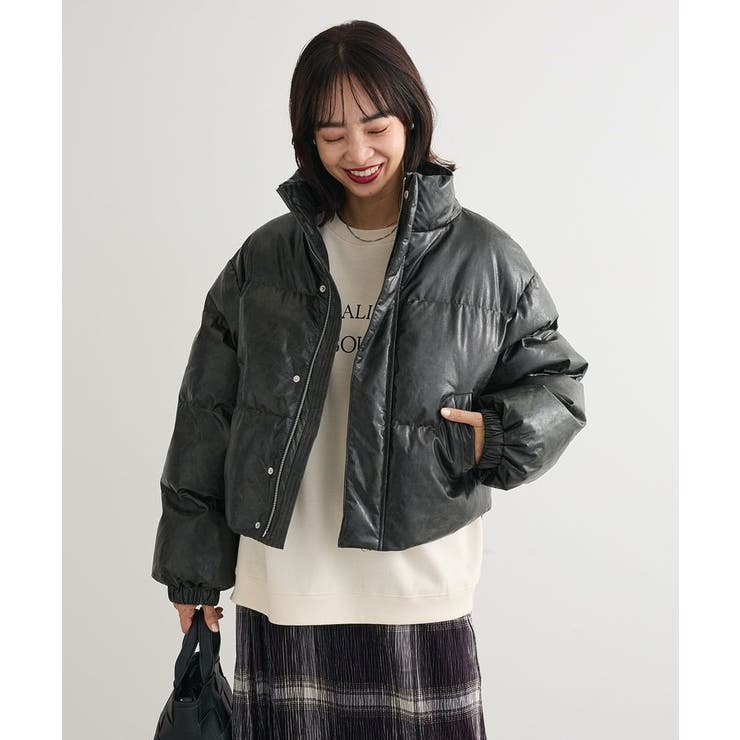 ・swing by ビンテージソフトレザーブルゾン | Green Parks  | 詳細画像5 