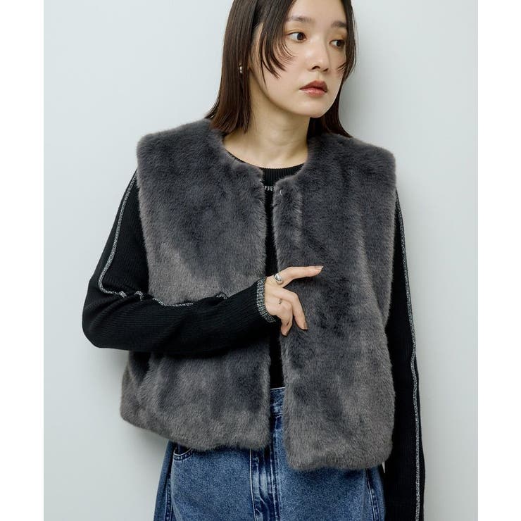 ・ELENCARE DUE フォックス調ファーベスト | Green Parks  | 詳細画像15 