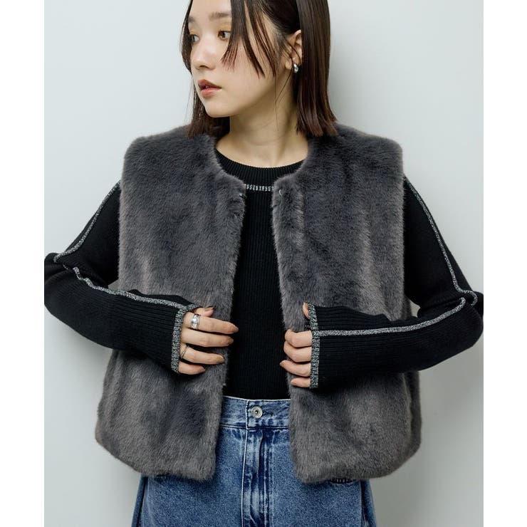 ・ELENCARE DUE フォックス調ファーベスト | Green Parks  | 詳細画像16 