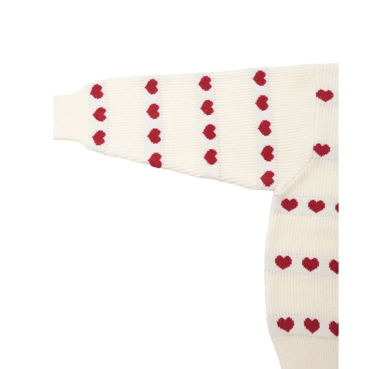 ・swing by ハートジャカードクルーニット | Green Parks  | 詳細画像27 