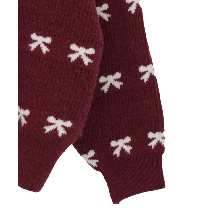 ・swing by リボンジャカードクルーニット | Green Parks  | 詳細画像22 