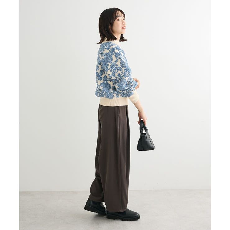 ・swing by アラベスクジャカードニット | Green Parks  | 詳細画像3 