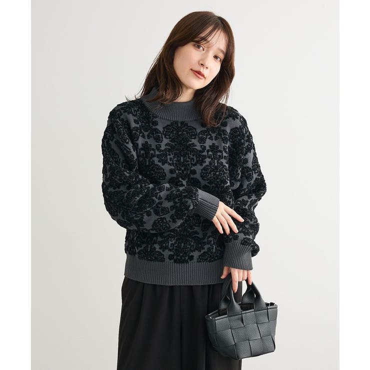 ・swing by アラベスクジャカードニット | Green Parks  | 詳細画像10 