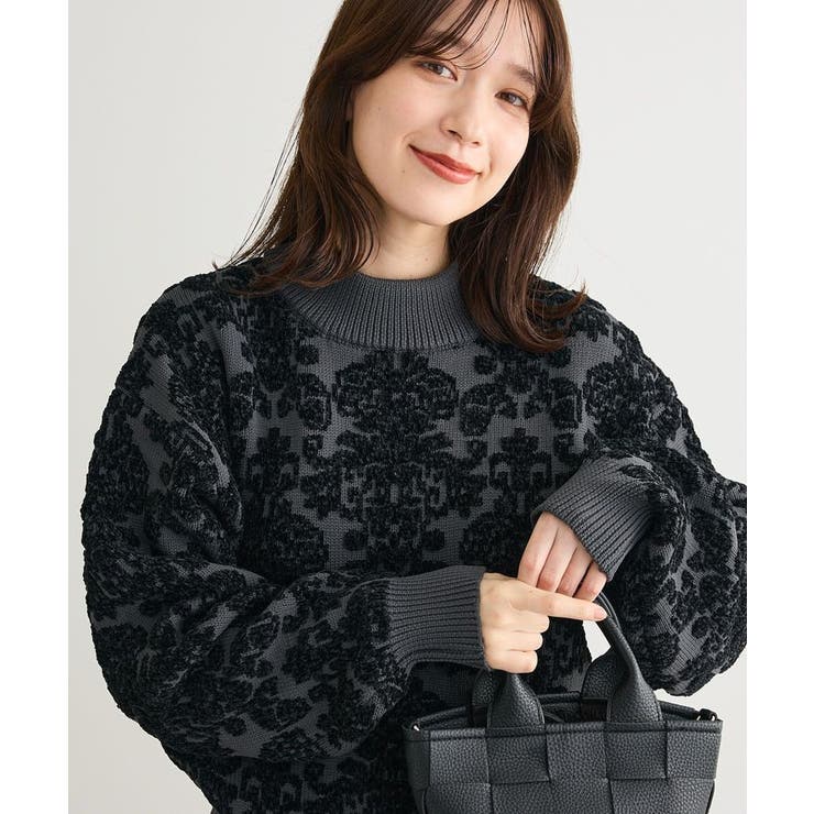 ・swing by アラベスクジャカードニット | Green Parks  | 詳細画像12 