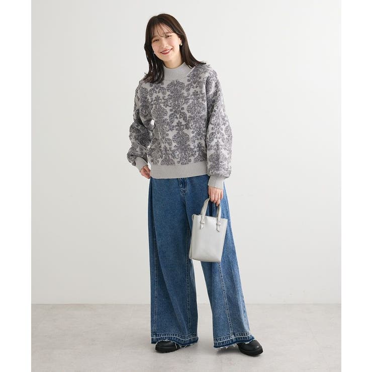 ・swing by アラベスクジャカードニット | Green Parks  | 詳細画像13 