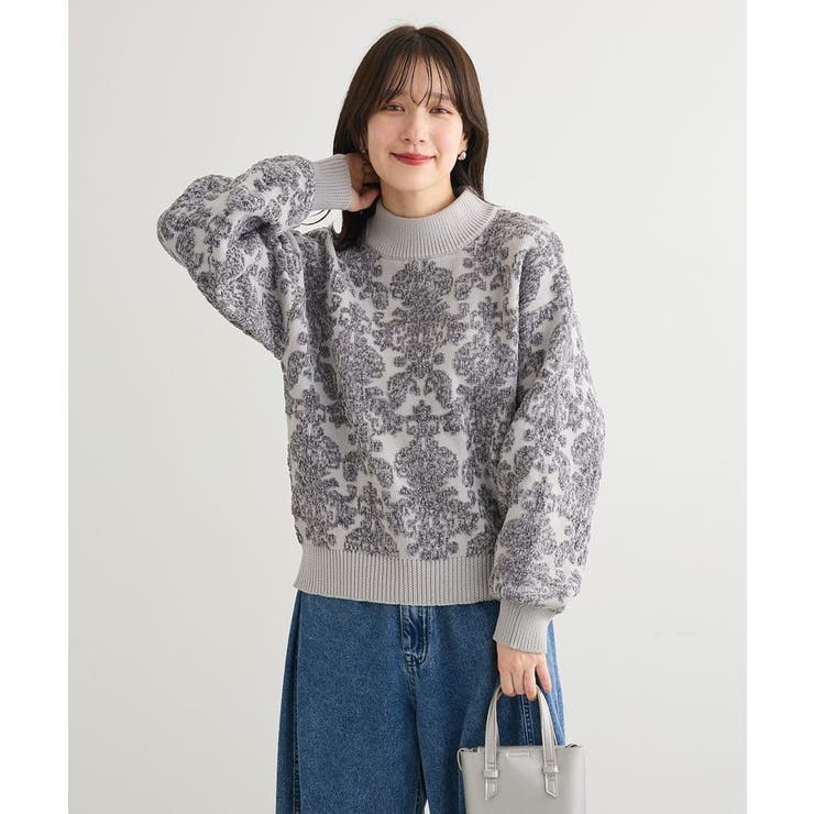 ・swing by アラベスクジャカードニット | Green Parks  | 詳細画像16 