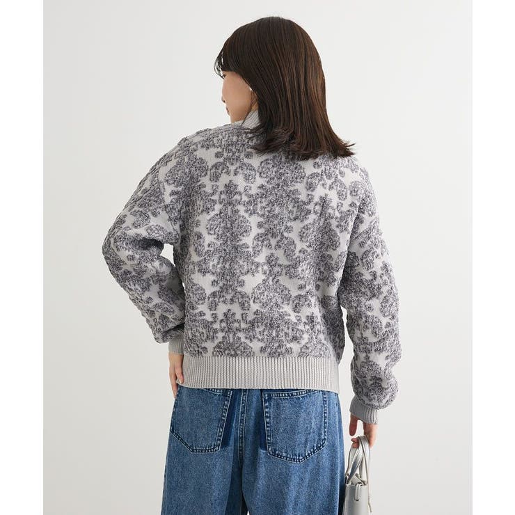 ・swing by アラベスクジャカードニット | Green Parks  | 詳細画像18 