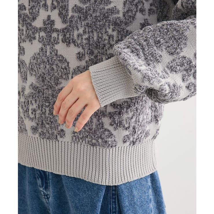 ・swing by アラベスクジャカードニット | Green Parks  | 詳細画像20 