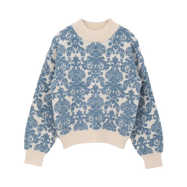 ・swing by アラベスクジャカードニット | Green Parks  | 詳細画像28 