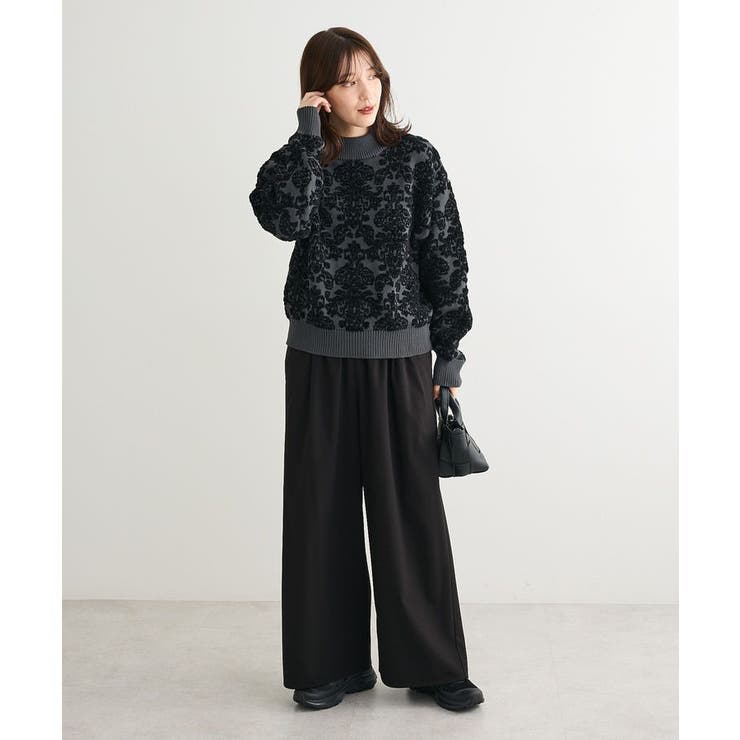 ・swing by アラベスクジャカードニット | Green Parks  | 詳細画像8 