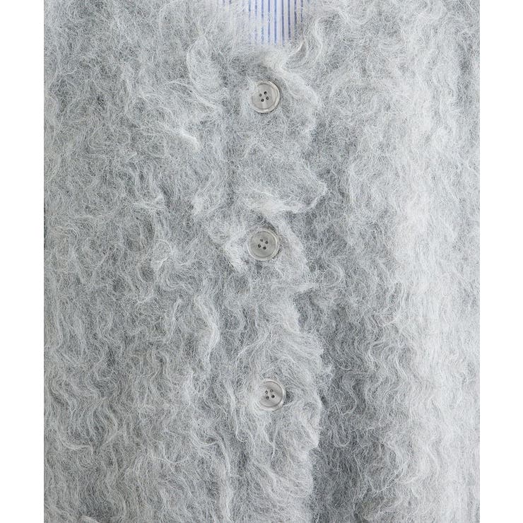 ・swing by 2wayロング起毛カーディガン | Green Parks  | 詳細画像11 