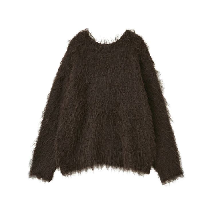 ・swing by 2wayロング起毛カーディガン | Green Parks  | 詳細画像32 