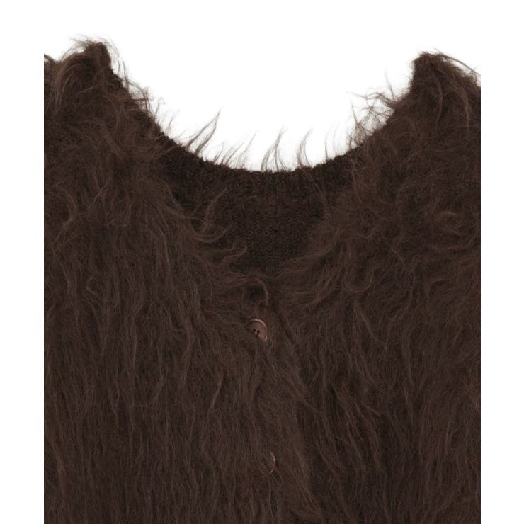 ・swing by 2wayロング起毛カーディガン | Green Parks  | 詳細画像33 