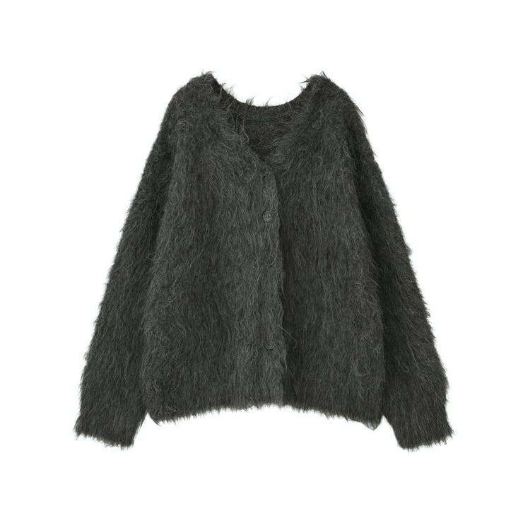 ・swing by 2wayロング起毛カーディガン | Green Parks  | 詳細画像41 