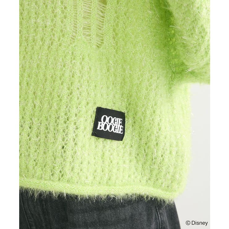 ナイトメア/ラメメッシュニットプルオーバー[品番：GRPW0046147