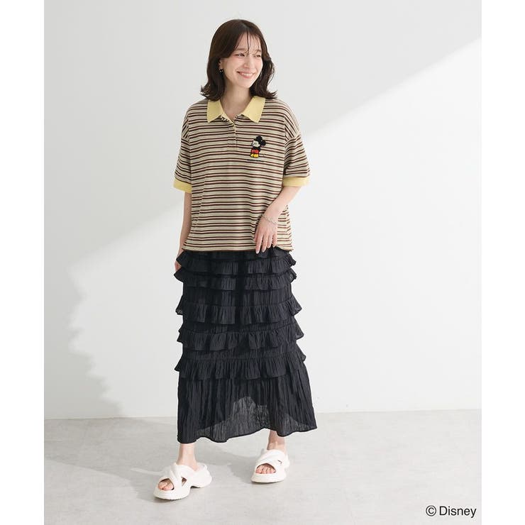 Mickey friend / ワンポイントショートポロ | Green Parks  | 詳細画像2 