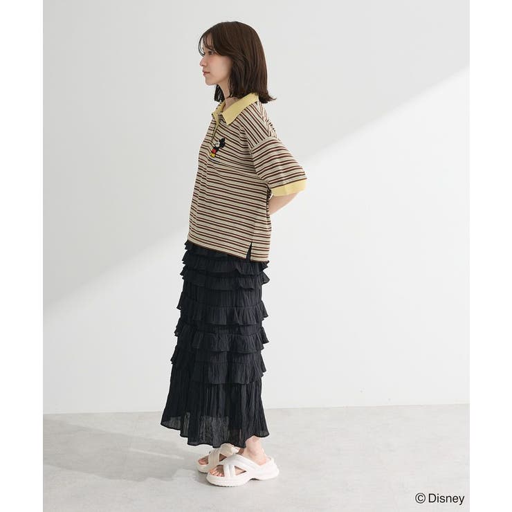 Mickey friend / ワンポイントショートポロ | Green Parks  | 詳細画像3 