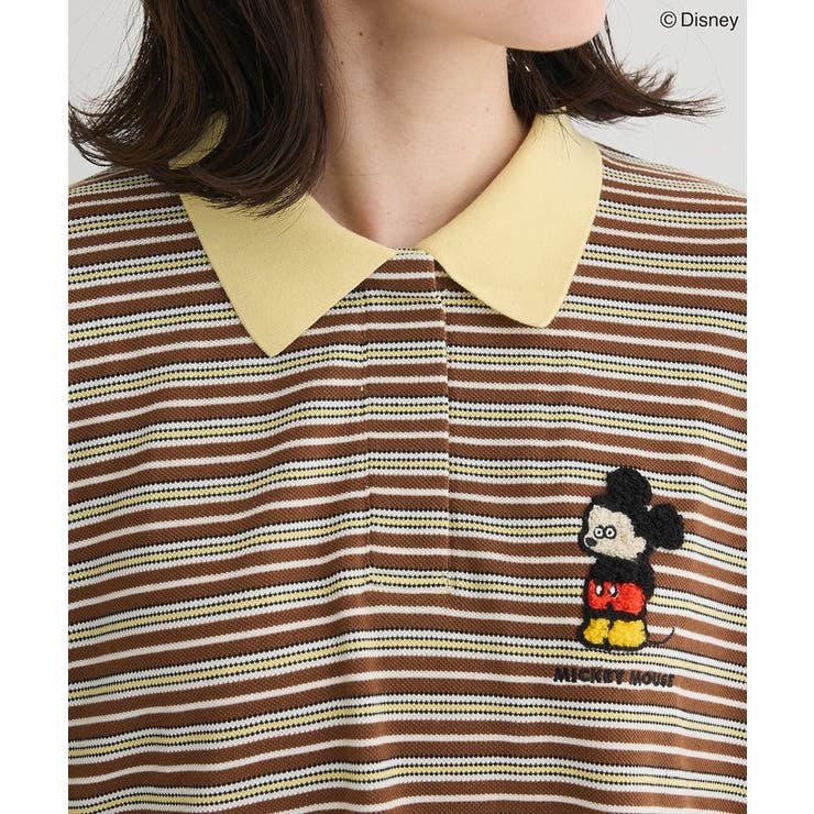 Mickey friend / ワンポイントショートポロ | Green Parks  | 詳細画像6 