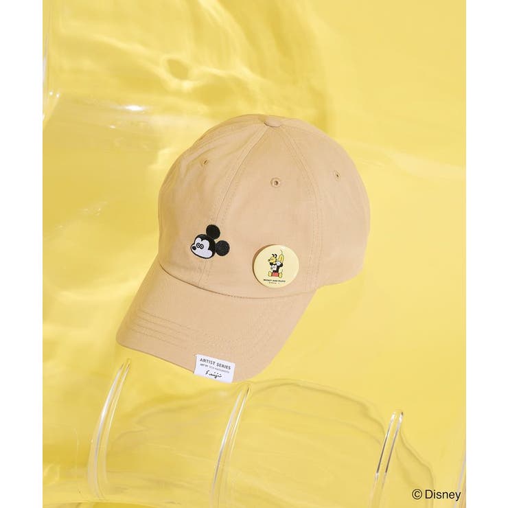 Mickey friend / バッジ付きCAP | Green Parks  | 詳細画像1 