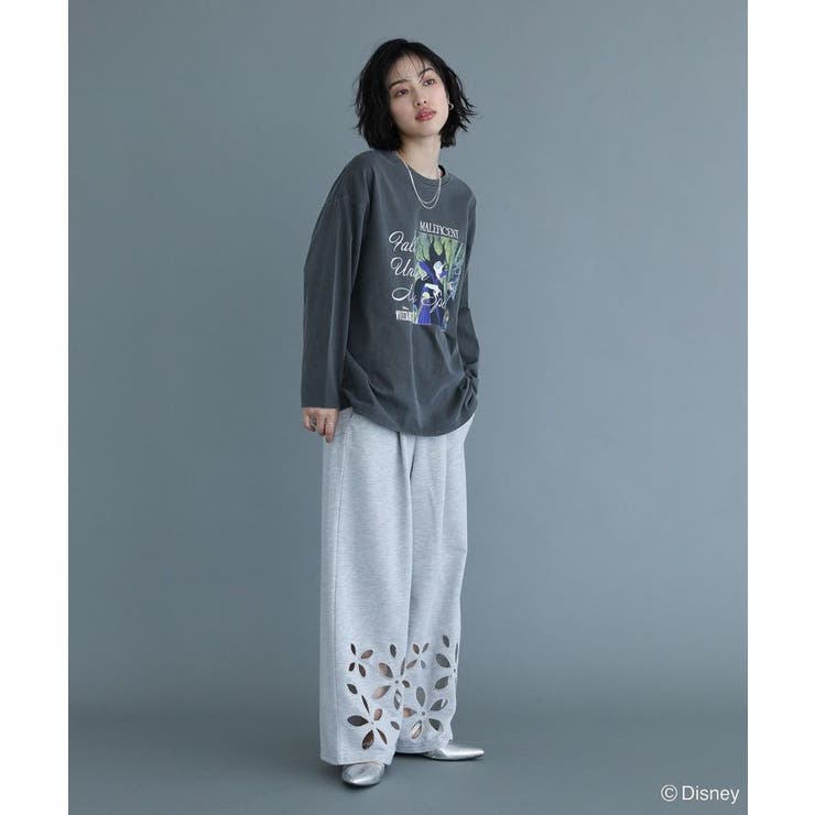 VILLAINS/ピグメントプリント長袖Tシャツ | Green Parks  | 詳細画像3 