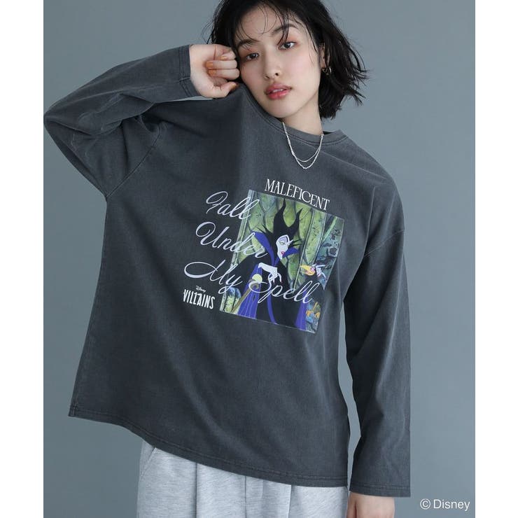 VILLAINS/ピグメントプリント長袖Tシャツ | Green Parks  | 詳細画像6 