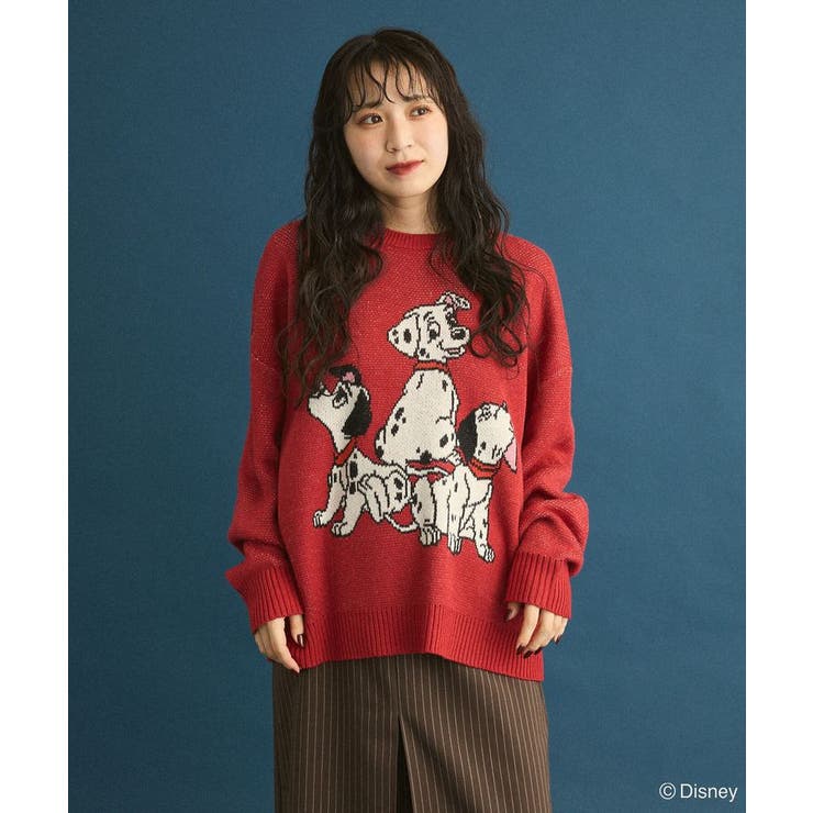 101匹わんちゃん/ジャガードニット[品番：GRPW0050638]｜Green Parks