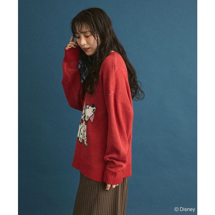 101匹わんちゃん/ジャガードニット[品番：GRPW0050638]｜Green Parks