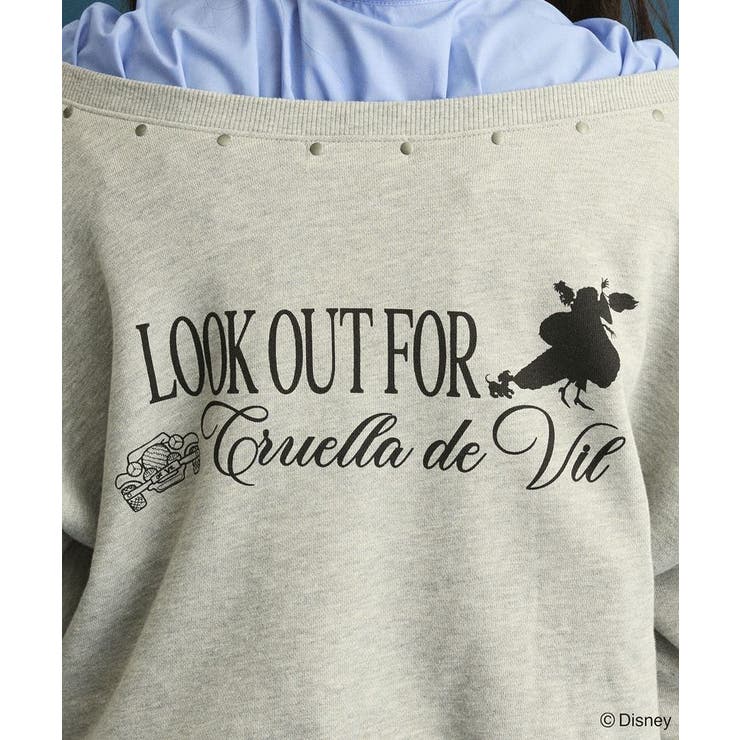 101匹わんちゃん/クルエラオフショルスウェット | Green Parks  | 詳細画像11 