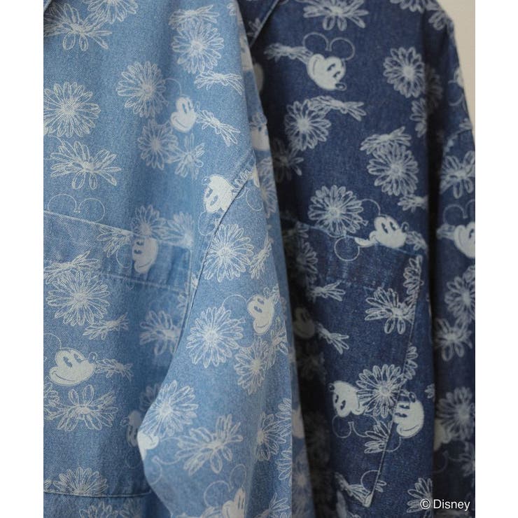 ミッキー&フレンズ/花柄デニムシャツ | Green Parks  | 詳細画像14 