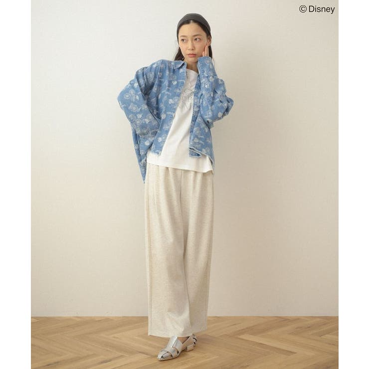 ミッキー&フレンズ/花柄デニムシャツ | Green Parks  | 詳細画像3 