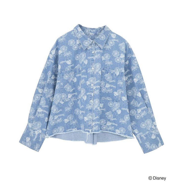 ミッキー&フレンズ/花柄デニムシャツ | Green Parks  | 詳細画像33 