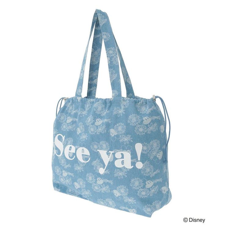 ミッキー&フレンズ/花柄デニムトートバッグ | Green Parks  | 詳細画像8 