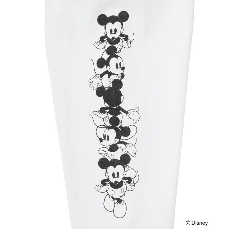 ミッキー&フレンズ/レイヤードプリントロングTシャツ | Green Parks  | 詳細画像25 