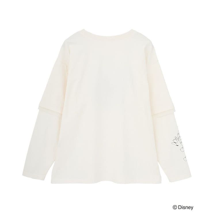 ミッキー&フレンズ/レイヤードプリントロングTシャツ | Green Parks  | 詳細画像30 