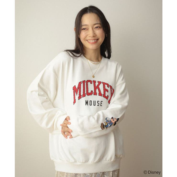オフホワイト | ミッキー&フレンズ/スウェット | Green Parks 