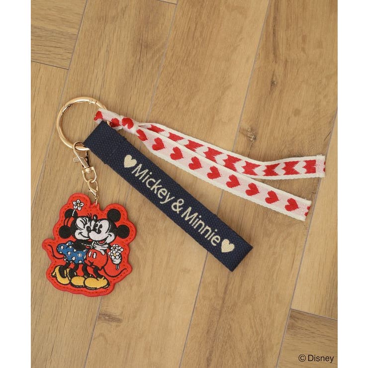 レッド | ミッキー＆フレンズ/刺繍チャーム | Green Parks 