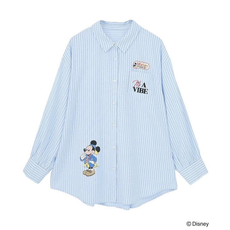 ミッキー＆フレンズ/オーバーサイズシャツ | Green Parks  | 詳細画像14 