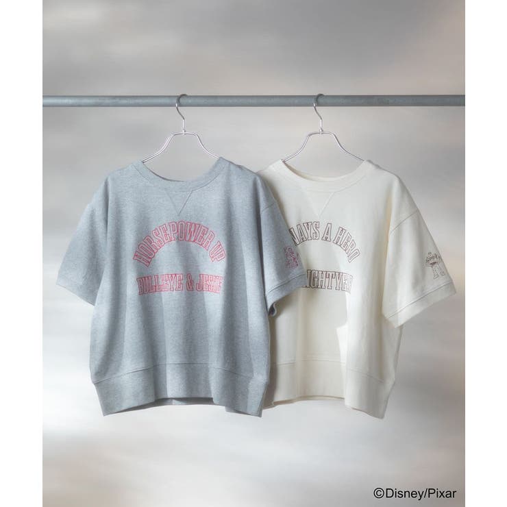 トイストーリー/スウェット風ロゴTシャツ | Green Parks  | 詳細画像1 