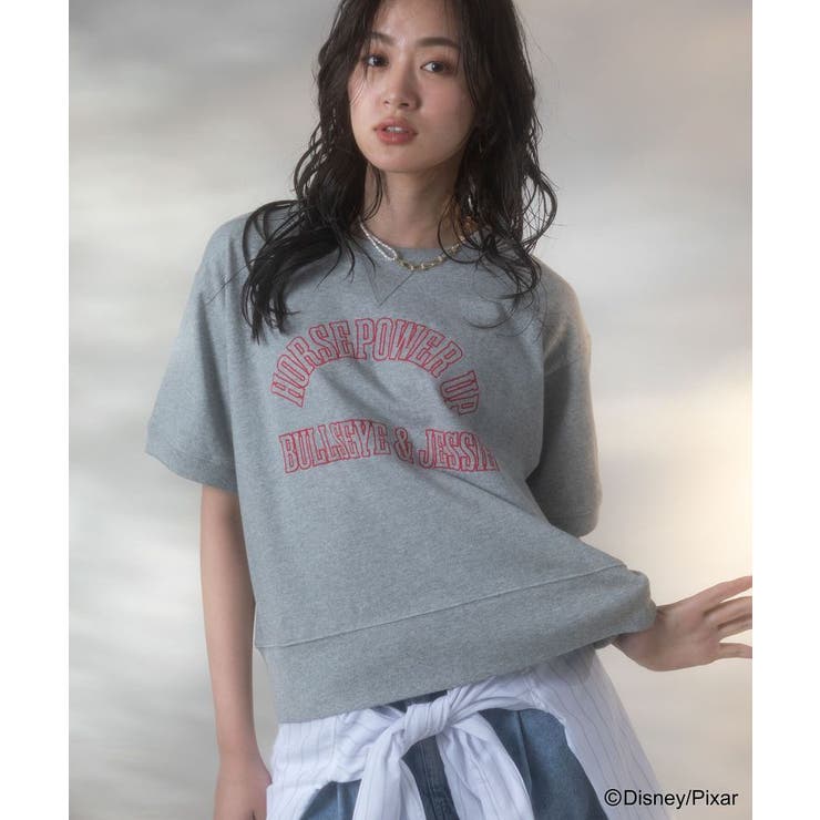 トイストーリー/スウェット風ロゴTシャツ | Green Parks  | 詳細画像3 