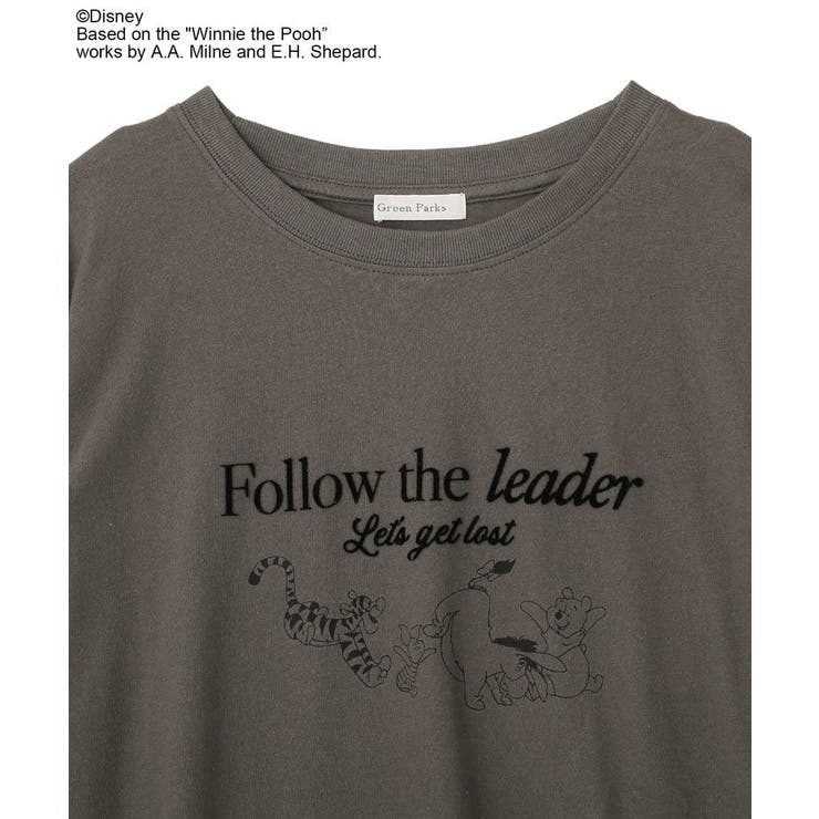 Winnie the Pooh/フロッキーロゴTシャツ | Green Parks  | 詳細画像11 